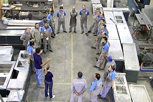 Training meeting in a ecodesign stainless steel company in brazil.JPG