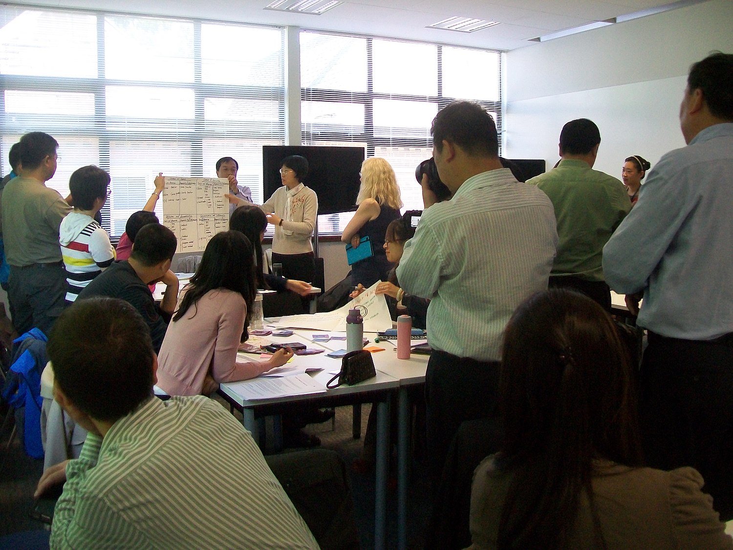 Open University China Learning Design at ILI Leicester.JPG